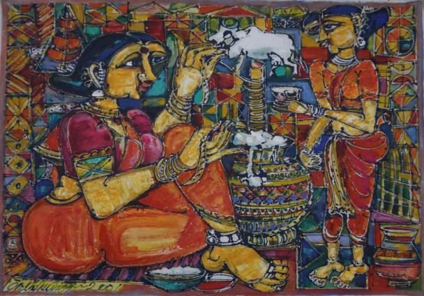Untitled 26 by M Suriyamoorthy