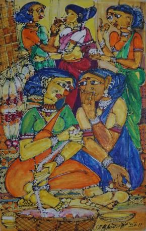 Untitled 28 by M Suriyamoorthy