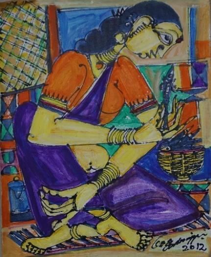 Untitled 32 by M Suriyamoorthy